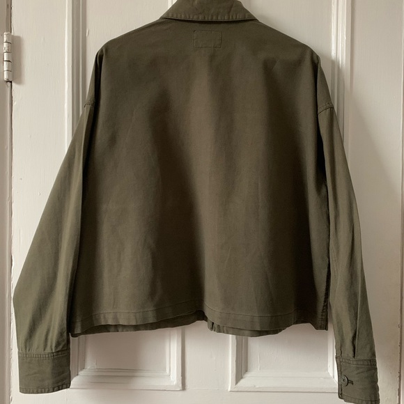Green trendy jacket Roots size S - Picture 2 of 3